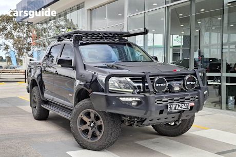Black 2017 Holden Colorado Ute Tray Z71 4X4