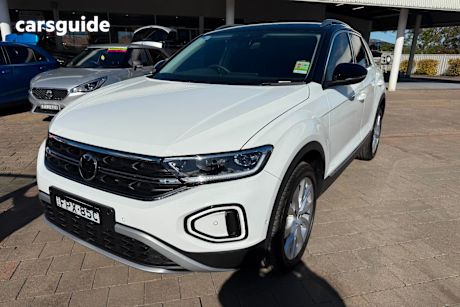 White 2025 Volkswagen T-ROC Wagon 110Tsi Style