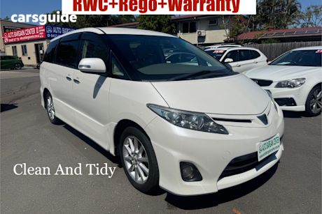 White 2010 Toyota Estima Wagon G