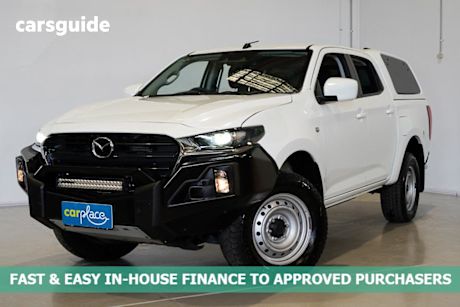 White 2022 Mazda BT-50 Dual Cab Pick-up Xs (4X2)