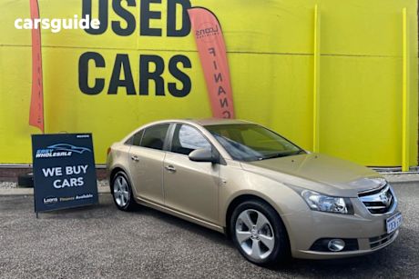 Gold 2009 Holden Cruze Sedan CDX JG