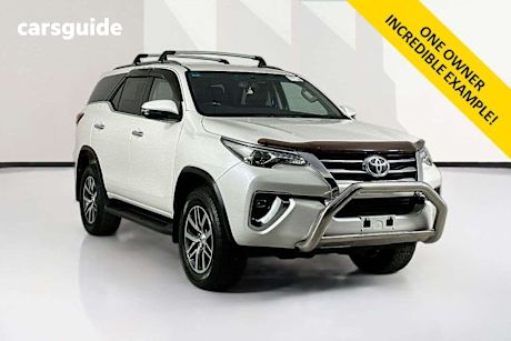 White 2017 Toyota Fortuner Wagon Crusade