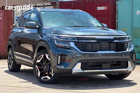 Grey 2025 Kia Seltos SUV GT-LINE F