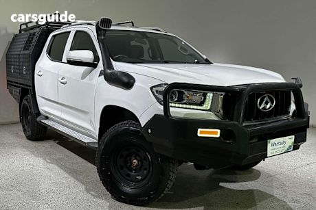 White 2018 LDV T60 Ute Tray PRO 4X4