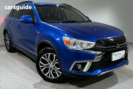 Blue 2018 Mitsubishi ASX SUV LS F