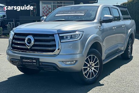 Silver 2021 GWM UTE Dual Cab Utility Cannon (4X4)