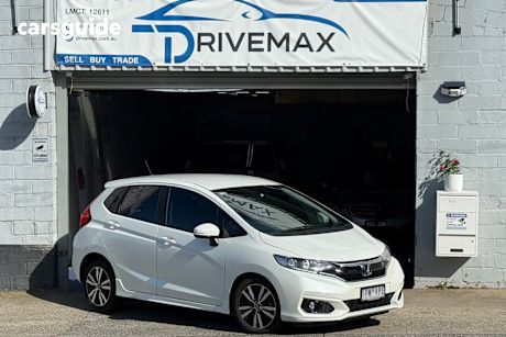 White 2019 Honda Jazz Hatchback Vti-S