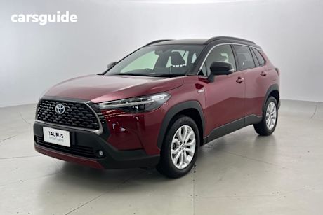 Red 2023 Toyota Corolla Cross SUV GXL F