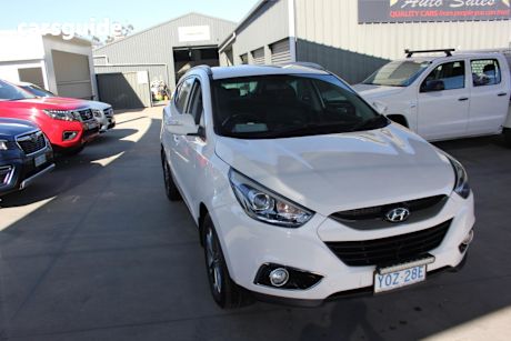 White 2014 Hyundai IX35 Wagon Se (Fwd)