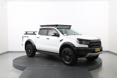 White 2020 Ford Ranger Double Cab Pick Up Raptor 2.0 (4X4)