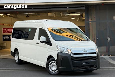 White 2019 Toyota HiAce OtherCar COMMUTER R
