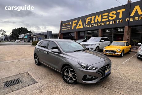 Silver 2021 Hyundai I30 Hatchback Active