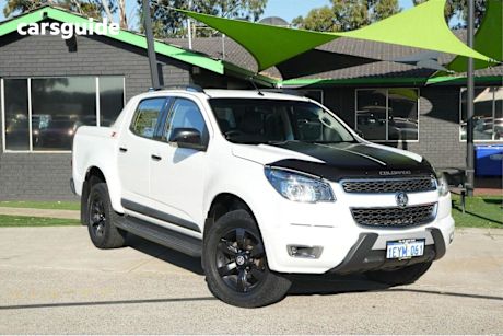 White 2015 Holden Colorado Crew Cab Pickup Z71 (4X4)