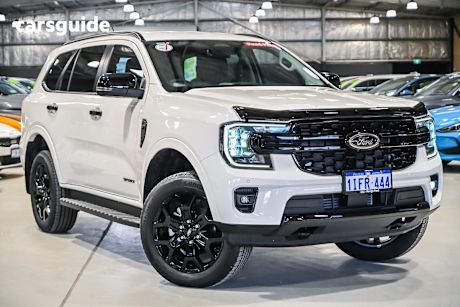 White 2024 Ford Everest SUV SPORT 4X4