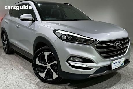 Silver 2016 Hyundai Tucson SUV HIGHLANDER 4X4