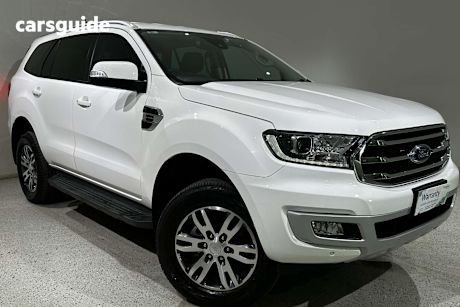 White 2020 Ford Everest SUV TREND 4X4