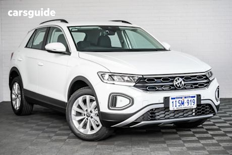 White 2025 Volkswagen T-ROC Wagon Tsi110 Citylife