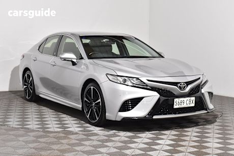 Silver 2019 Toyota Camry Sedan SX F