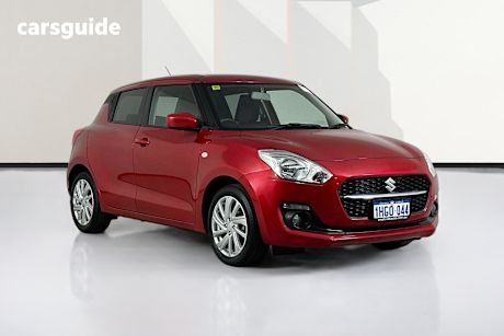 Red 2021 Suzuki Swift Hatchback Gl Navi