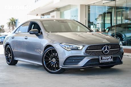 Grey 2019 Mercedes-Benz CLA200 Coupe