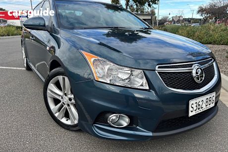 Blue 2014 Holden Cruze Sedan Sri V