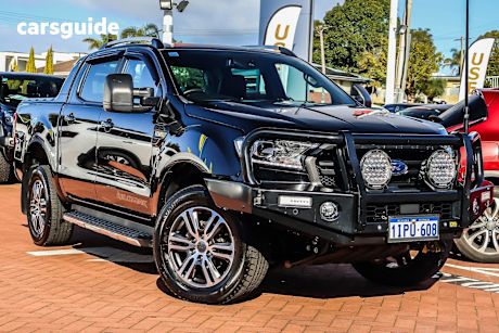 Black 2021 Ford Ranger Double Cab Pick Up Wildtrak 3.2 (4X4)