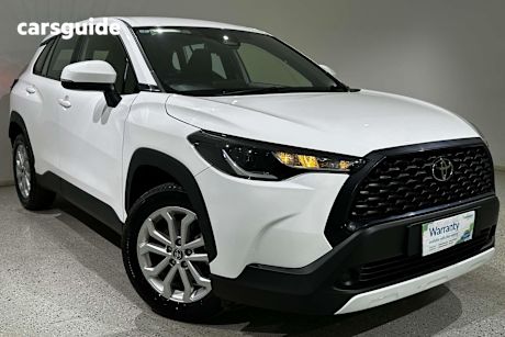 White 2023 Toyota Corolla Cross SUV GX F