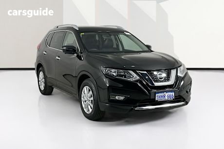 Black 2019 Nissan X-Trail Wagon St-L (2Wd) (5Yr)