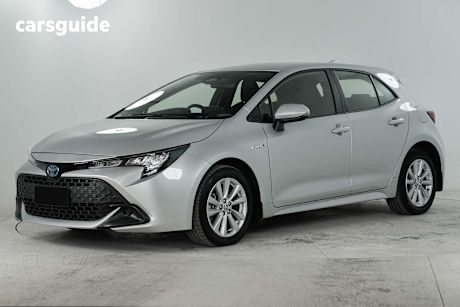Silver 2023 Toyota Corolla Hatch ASCENT SPORT HYBRID F