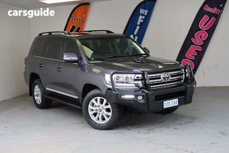 Grey 2020 Toyota Landcruiser SUV