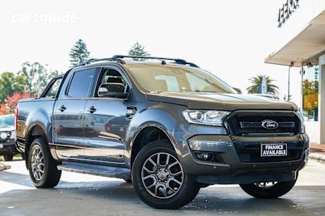 Grey 2017 Ford Ranger Dual Cab Utility Xlt 3.2 (4X4)