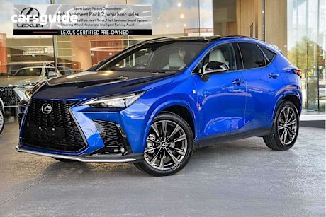 Blue 2023 Lexus NX350 Wagon F Sport Awd