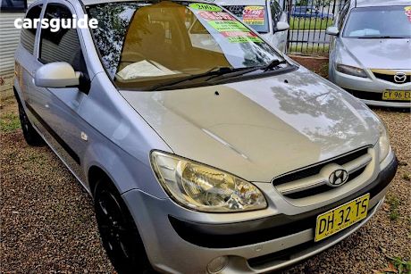 Silver 2005 Hyundai Getz Hatchback 1.4