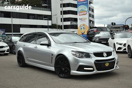 Silver 2014 Holden Commodore SUV SS STORM R