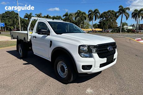 White 2024 Ford Ranger Ute Tray XL 4X4