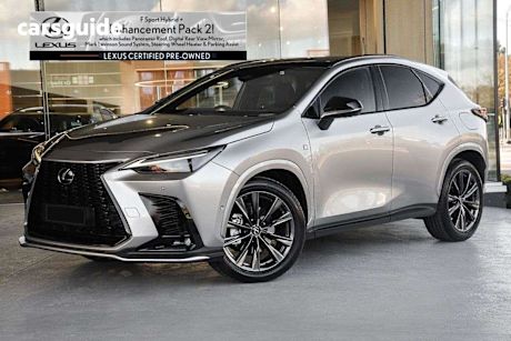 Grey 2024 Lexus NX SUV NX350H F SPORT 4X4