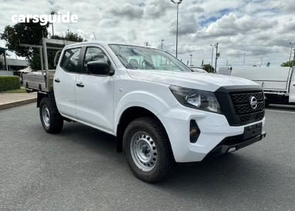 White 2021 Nissan Navara Ute Tray SL 4X4