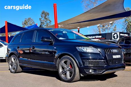 Black 2014 Audi Q7 Wagon 4.2 Tdi Quattro