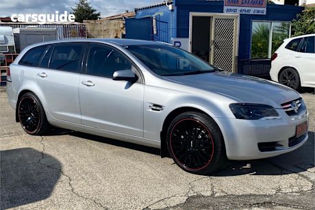 Silver 2008 Holden Commodore Sportswagon Omega