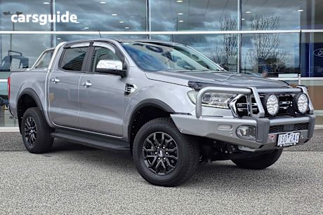 Silver 2020 Ford Ranger Ute Tray XLT 4X4