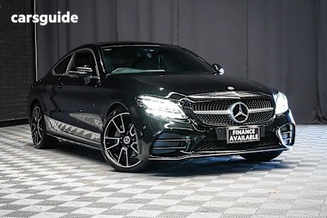 Black 2019 Mercedes-Benz C200 Coupe