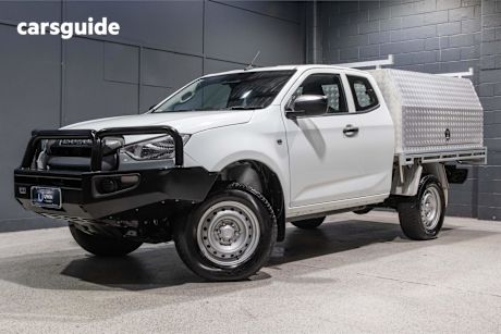 White 2020 Isuzu D-MAX Ute Tray SX 4X4