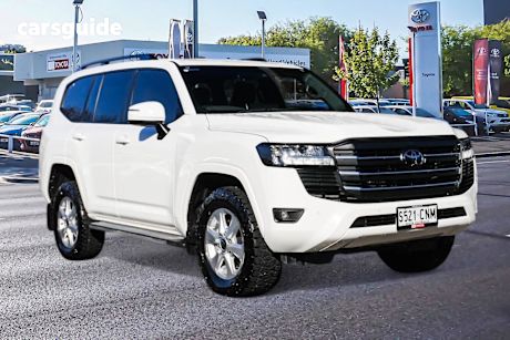 White 2021 Toyota Landcruiser SUV GXL 4X4