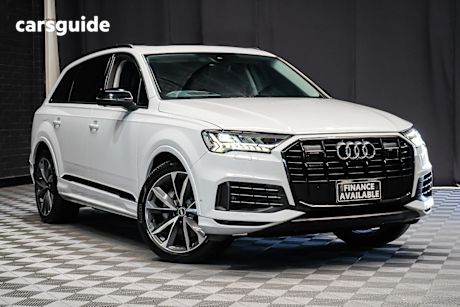 White 2021 Audi Q7 Wagon 50 Tdi Quattro Mhev