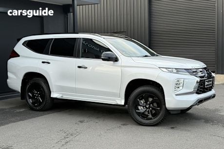 White 2024 Mitsubishi Pajero Sport Wagon Gsr (4Wd) 7 Seat