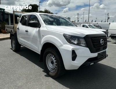 White 2021 Nissan Navara Ute Tray SL 4X4