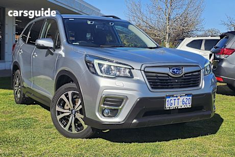 Silver 2019 Subaru Forester SUV 2.5I PREMIUM 4WD