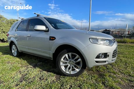 Silver 2013 Ford Territory Wagon Ts (Rwd)