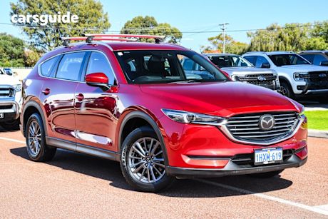 Red 2018 Mazda CX-8 SUV SPORT F