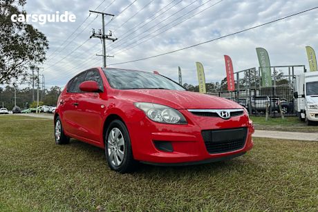 Red 2011 Hyundai I30 Hatchback Sx